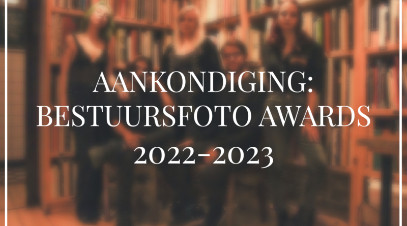 AANKONDIGING: Bestuursfoto Awards 2022-2023